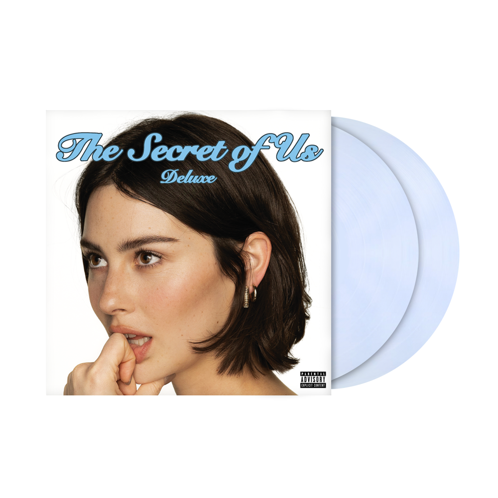 The Secret of Us Deluxe Vinyle Blanc Standard Pearl Opaque - Store Gracie Abrams