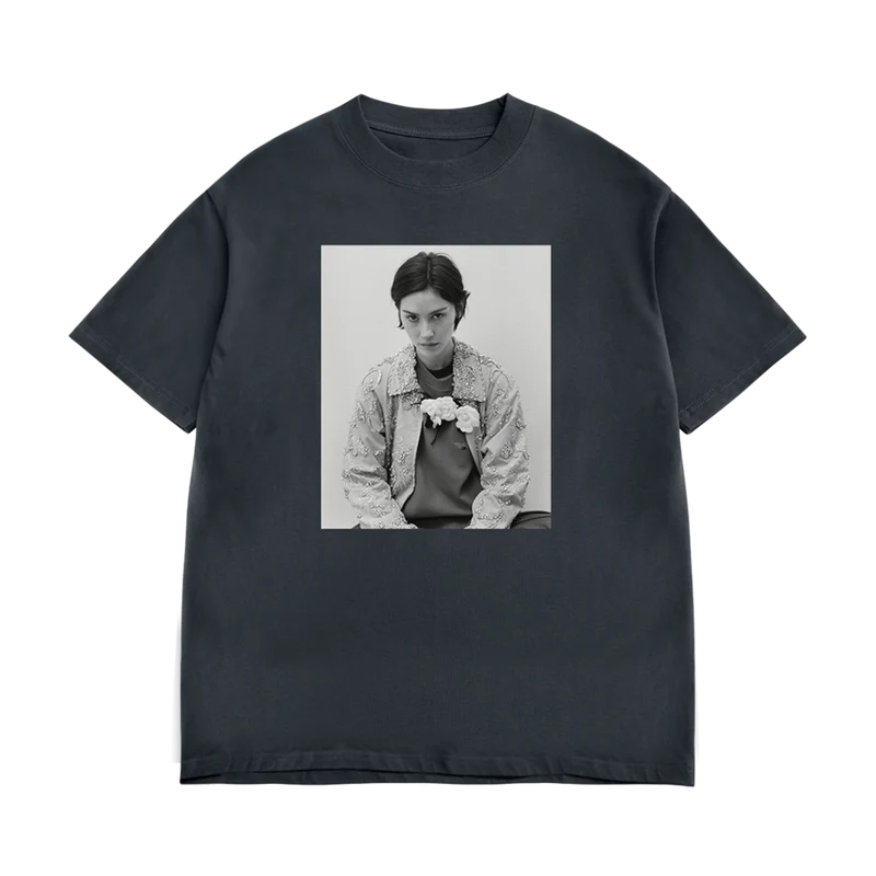 Daughter from Hell Photo G.A Washed Black T-shirt