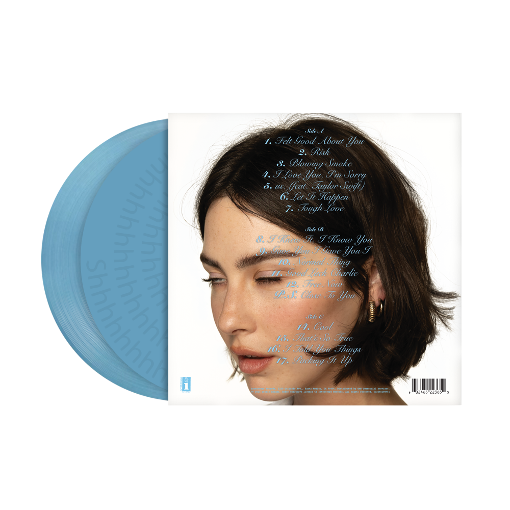 The Secret of Us Deluxe Vinyle Bleu Transparent