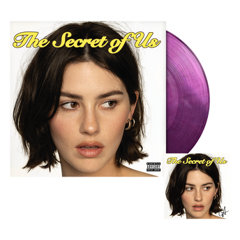 The Secret of Us - Vinyl Violet Exclusif + Carte dédicacée