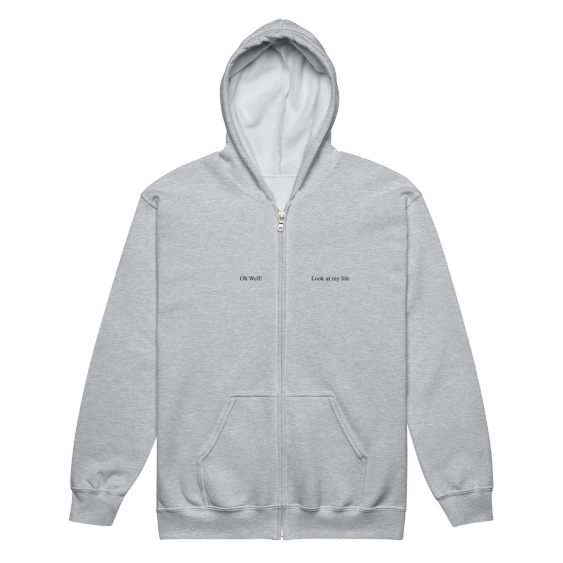 Daughter from Hell Tracklist Zip-Up Hoodie